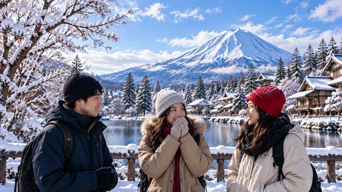 นักท่องเที่ยวคนไทยเที่ยวฮอกไกโดในฤดูหนาว